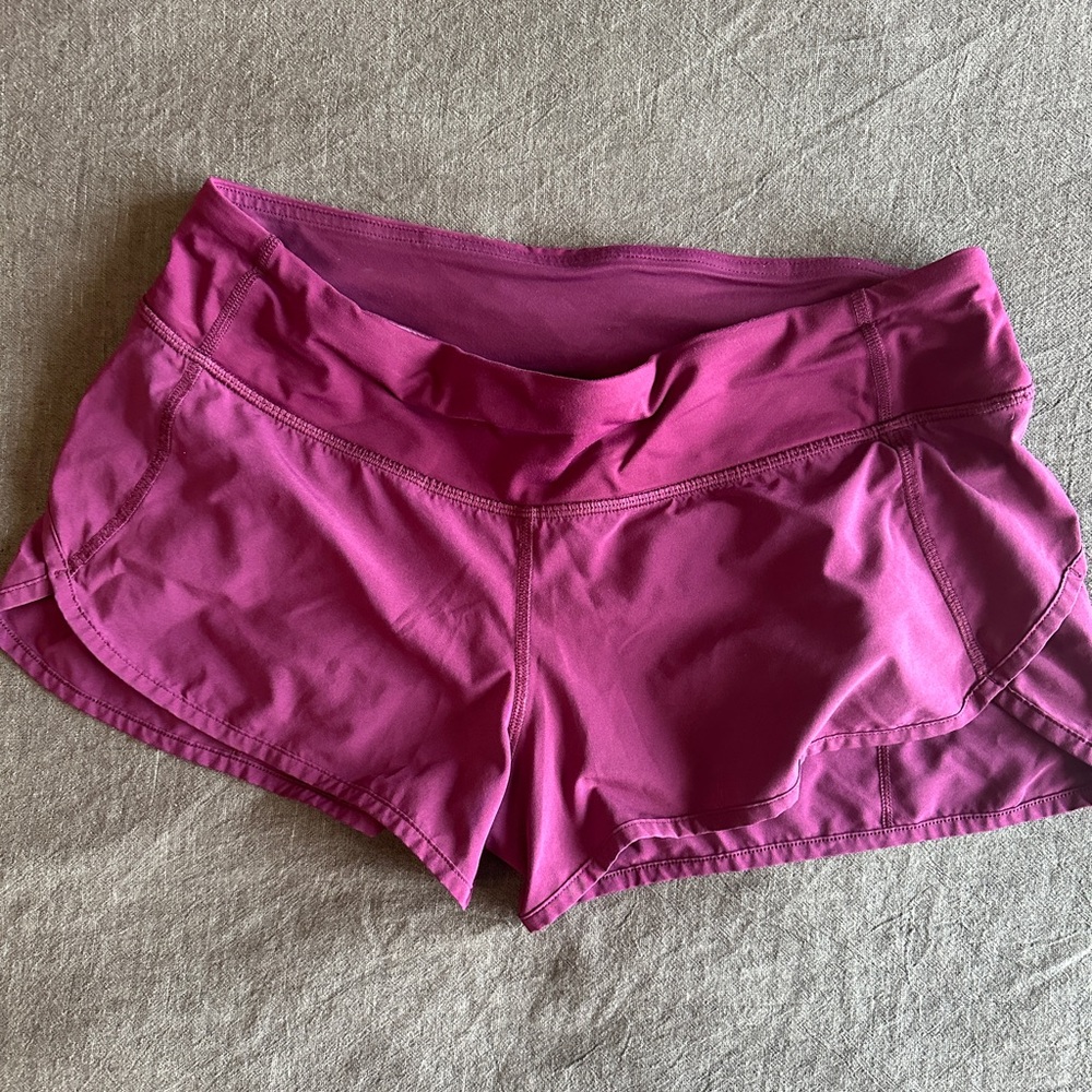 Lululemon speed shorts